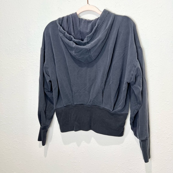 Athleta Women’s Balance Jacket Sweatshirt Full Zip Black Hoodie Extra Small XS - Picture 9 of 11